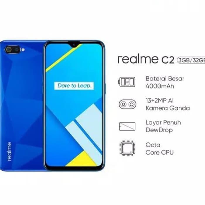 Baru Hp Realme C2 Ram 3 32 Garansi Resmi Indonesia Handphone Hp Shopee Indonesia