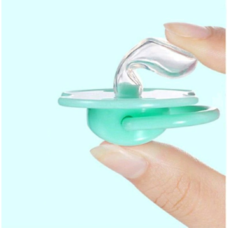 Empeng Bayi Silicon Empeng Dot Gepeng BPA Free / Kompeng Bayi Food Grade Soother Baby Pacifier-2