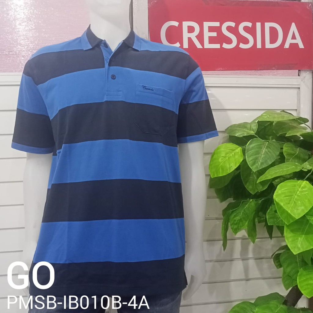 gos CRESSIDA PMSB POLO SHIRT COWOK BERKERAH 100% Original!