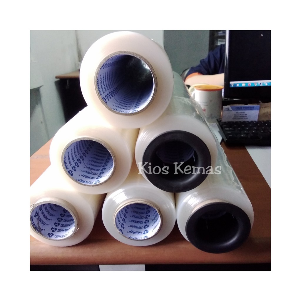 

Plastik Wrapping - Stretch FIlm 50cm x 300m x 17micm - Bening