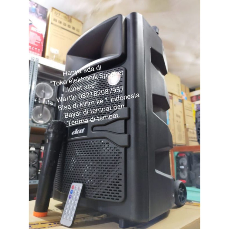 PROMO PORTABEL SPEAKER SALON AKTIF BLOUTUT KARAOKE DAT 12 IN TERLARIS TERMURAH.