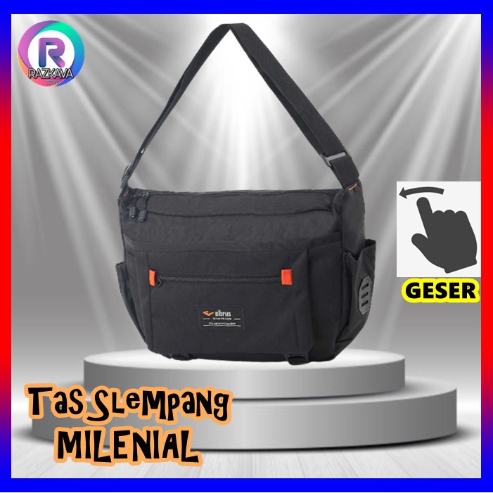 Tas Samping Pria Wanita Salempang Slempang Selendang Sandang Sekolah Kuliah Kerja Cowok Cewek Distro