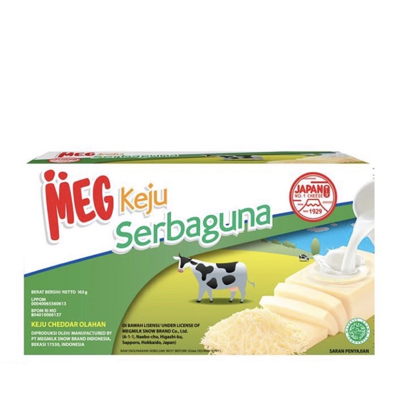 

Meg keju Chedar 165gr