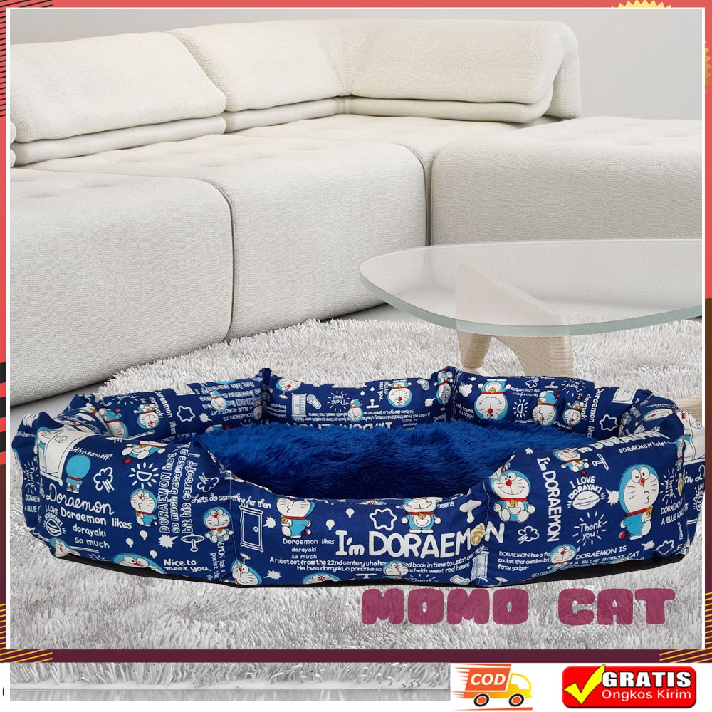 Tempat Tidur kucing/Anjing/Pets Bed ukuran besar MOTIF LUCU