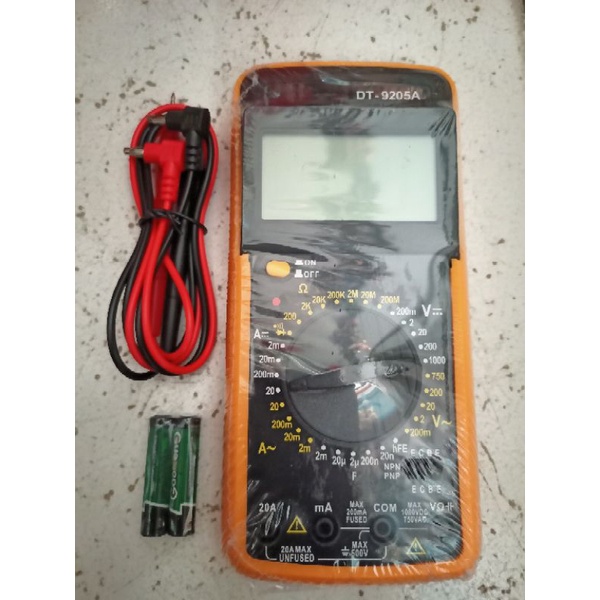 Digital Multimeter  Avometer DT-9205A Multitester Digital DT9205A