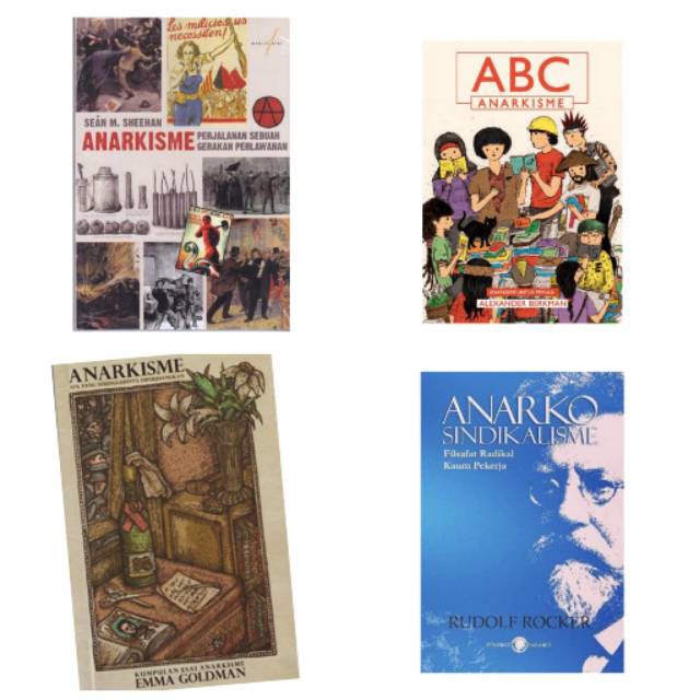 

Sepaket 4 buku ANARKISME