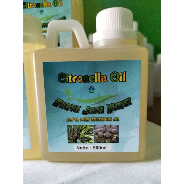 MINYAK SEREH WANGI 100% MURNI KADAR CITRONELLAL 35%