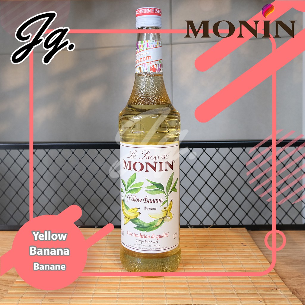 

SYRUP MONIN YELLOW BANANA 700 ml SIRUP