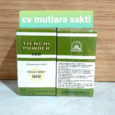 TIENCHI POWDER RAW PENURUN KOLEATROL 40gram per Botol