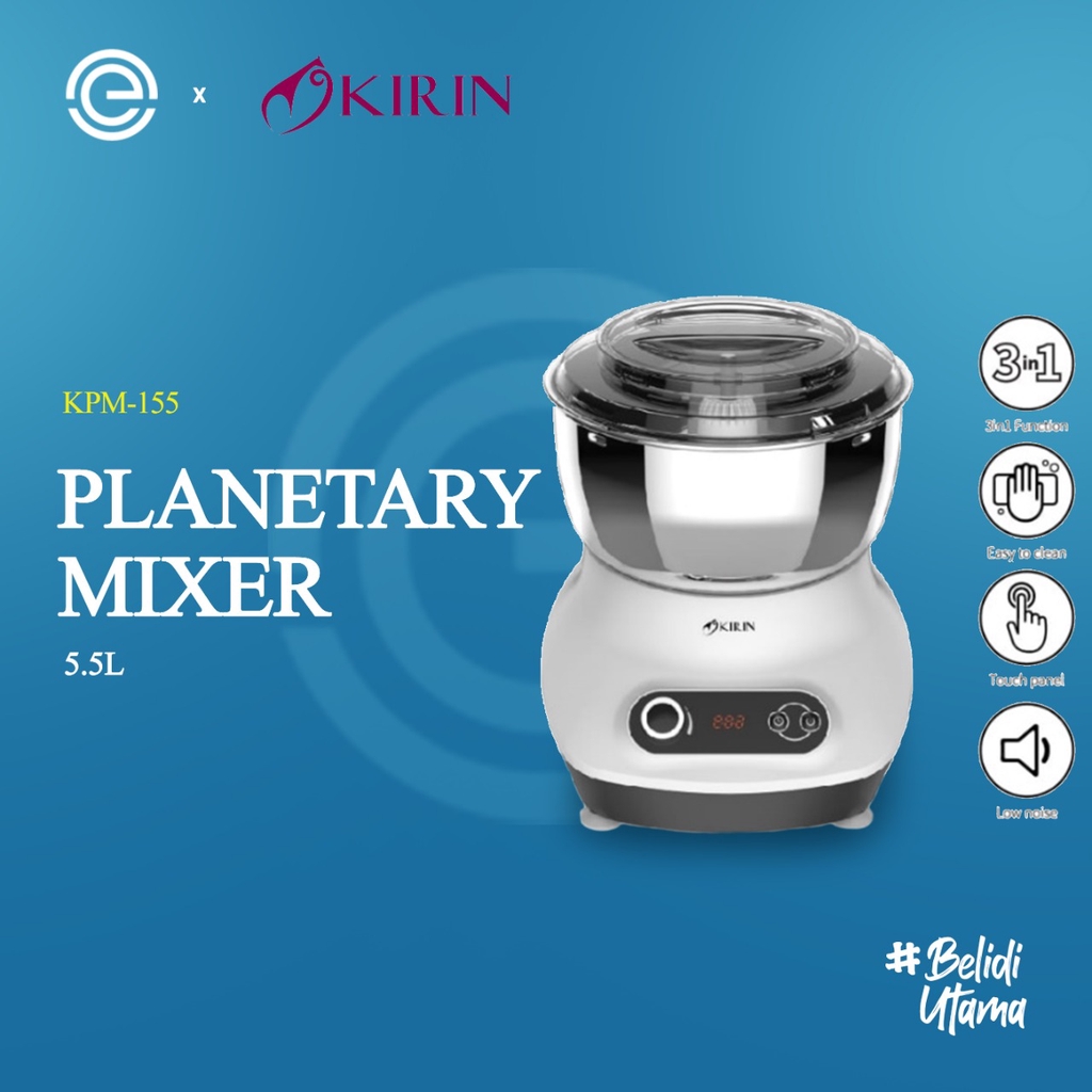 Jual KIRIN Mixer 5.5 Liter KPM155 Shopee Indonesia