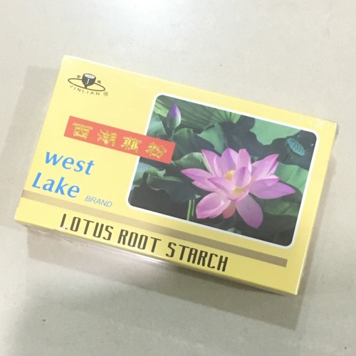 Bubuk Tepung Akar Teratai Lotus Root Starch Powder West Lake Brand 250 gram Minuman Serbuk Pati Akar Teratai