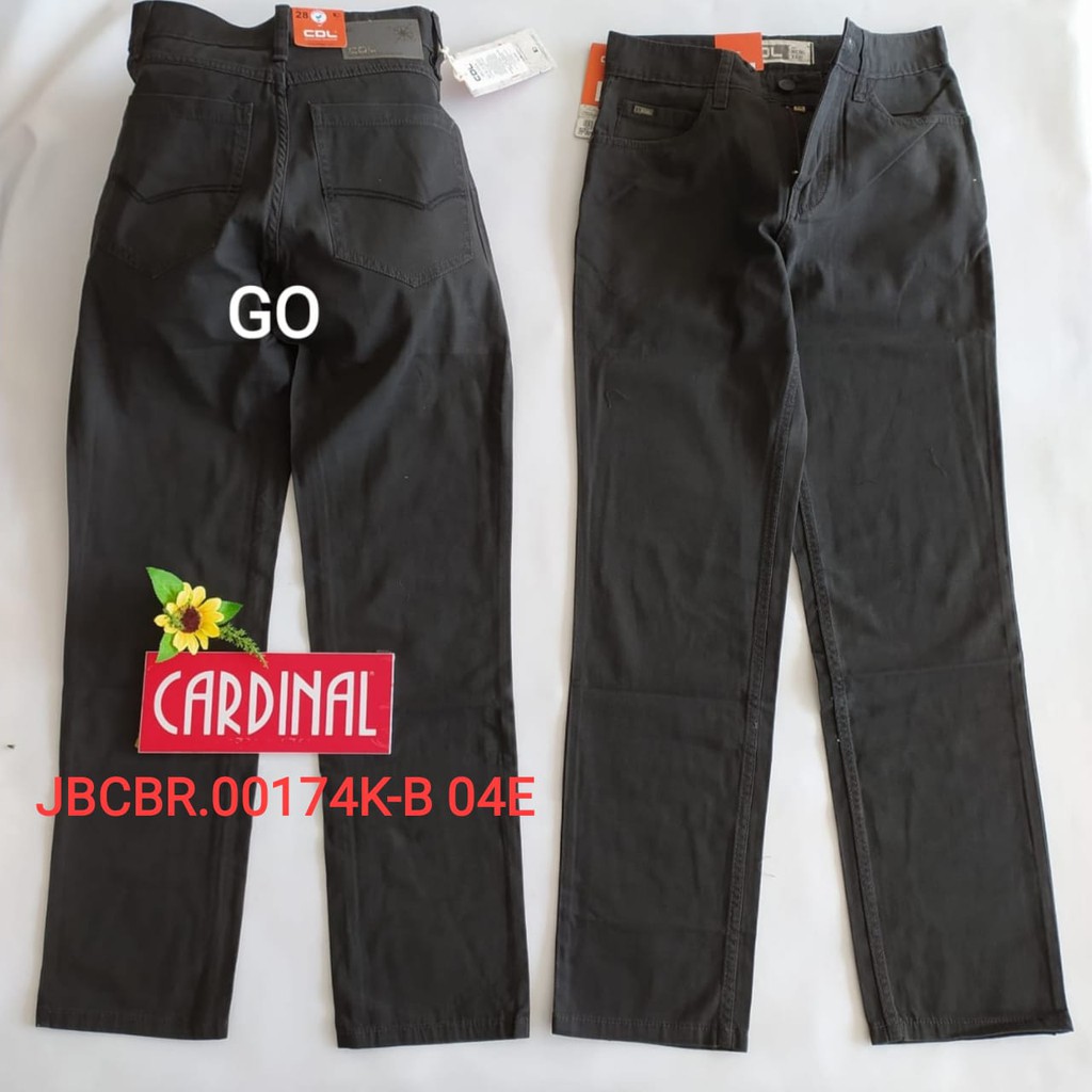 gof JBCBR CDL By CARDINAL OFFICER Celana Panjang Casual Chino Pockets Reguler Original Katun Bermuda