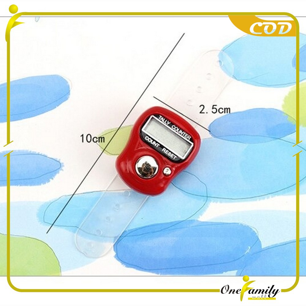 Tasbih Digital Muslim Mini Tally Counter Alat Hitung Tasbih Digital / Finger Counter Import Murah B