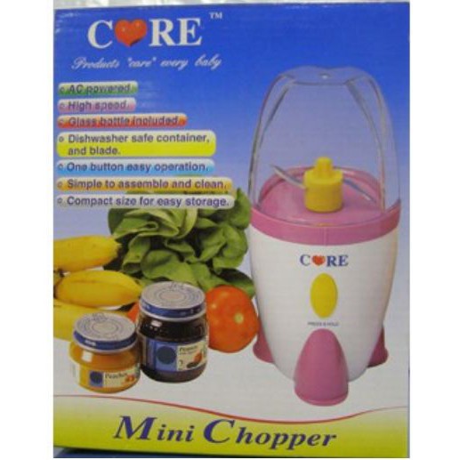 CORE CARE MINI CHOPPER - Blender untuk MPASI Makanan Bayi - SALE DIJAMIN HARGA TERMURAH