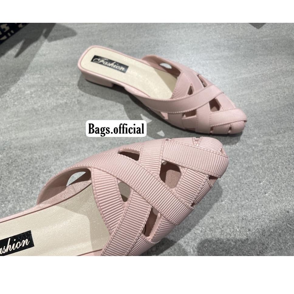 Muraaaahh.. NEW ADELLA - Sepatu Flat Jelly Import Wanita
