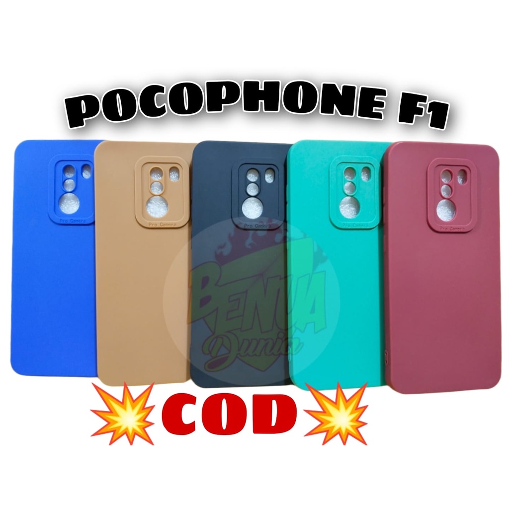 CASE POCOPHONE F1 SOFTCASE BABY PRO KAMERA PELINDUNG KAMERA POCOPHONE F1 - BD