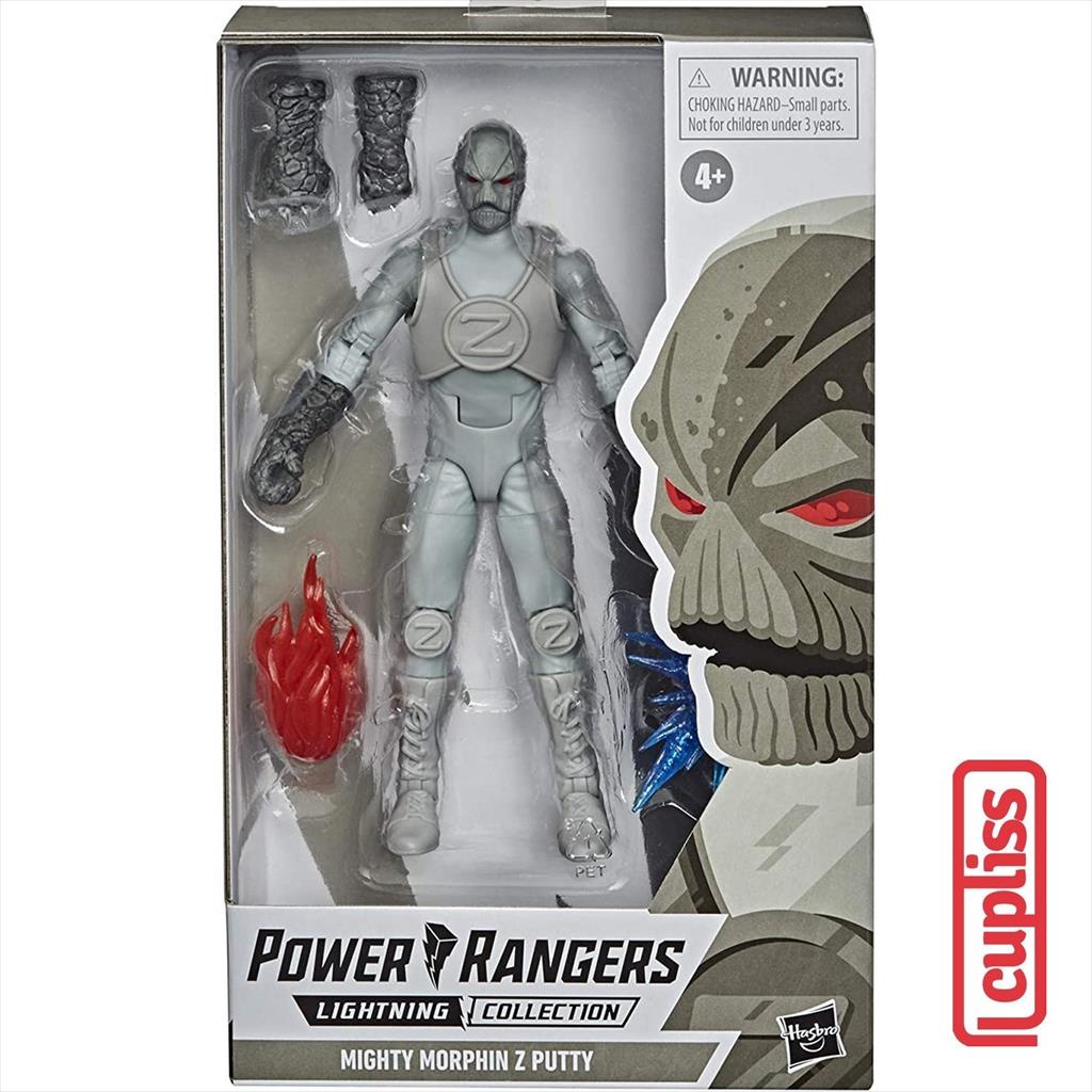 Hasbro Power Rangers E8968 Zeo Z Putty Lightning Collection Mighty