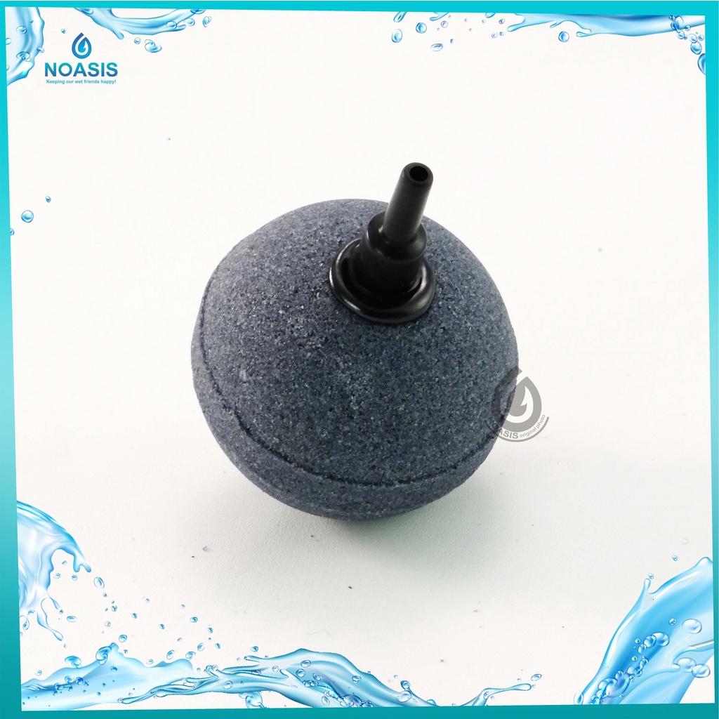 AIRSTONE JUMBO 5 CM ABU ABU BATU AERATOR AIR STONE BULAT BASO AQUARIUM