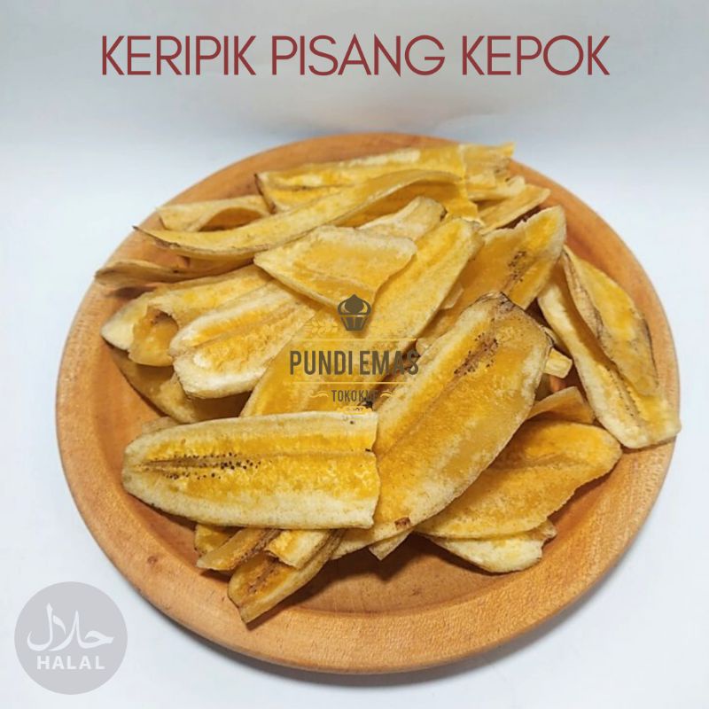 

Keripik Kripik Pisang Original Manis Asin / Pisang Kepok Lampung Cemilan Kiloan