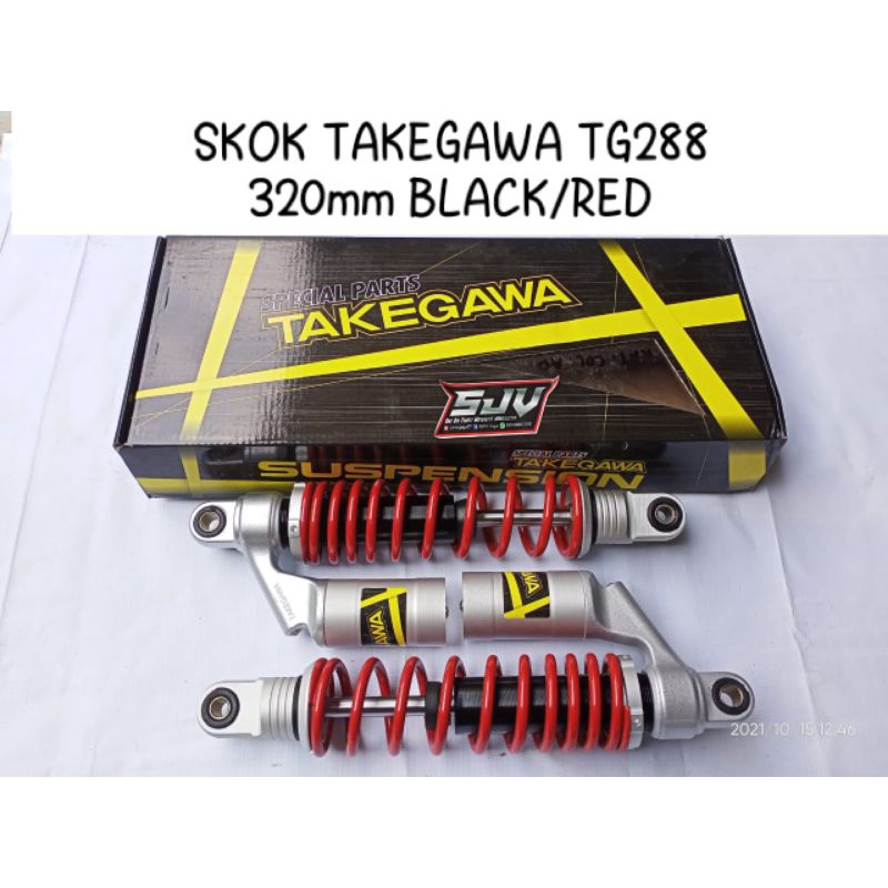 SKOK SHOCK BREAKER TAKEGAWA ORIGINAL TABUNG COPY YSS TG288  UK 28,32,34 TERMURAH