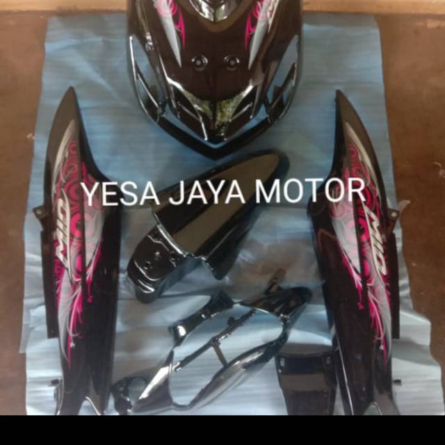 Full body halus mio smile warna hitam