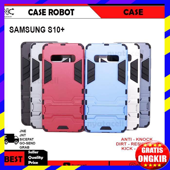 ACC HP SAMSUNG S10+ PLUS CASE ROBOT HARD TRANSFORMER SPIGEN