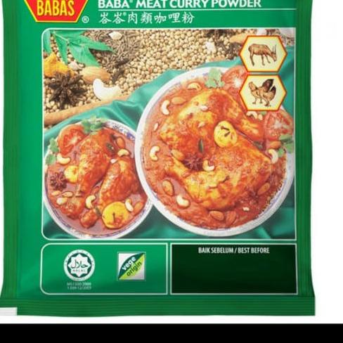 

Hot Sale - BABA Bumbu Kari Daging Babas Babas Meat Curry Powder 250g bubuk serbuk 250 g malaysia malay enak