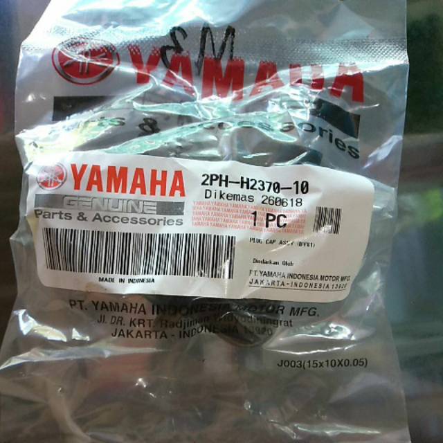 Cop Busi Cangklong Kepala Cap Assy Noise Suppressor Yamaha Mio J Mio M3 Mio 125 2PH H2370 10