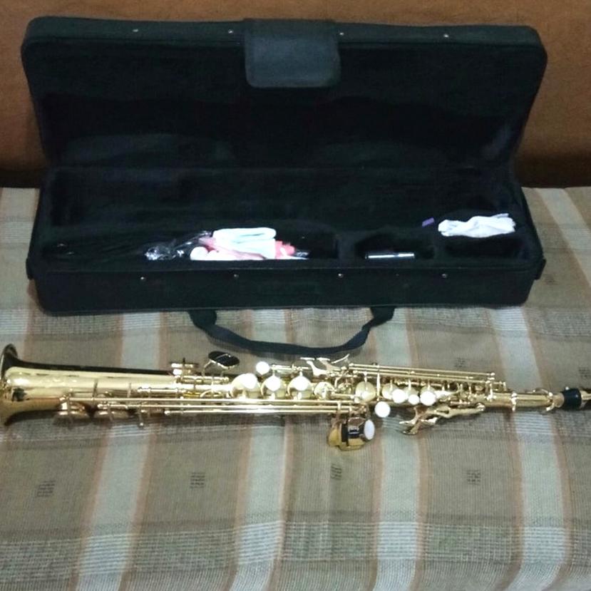 Saxophone Sopran Straigh Peganini Gold Series Original Best Product
