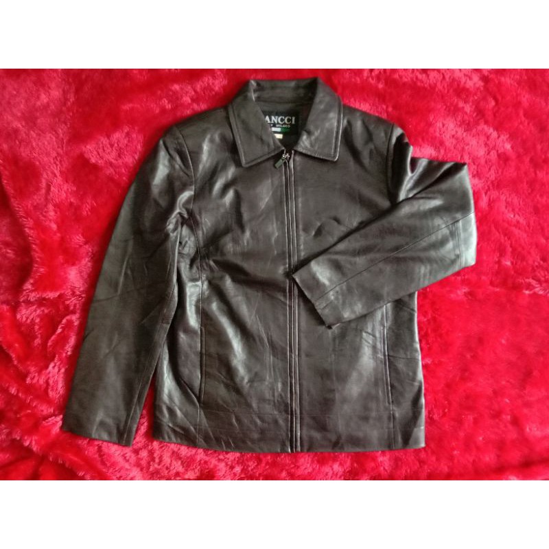 jaket kulit asli second