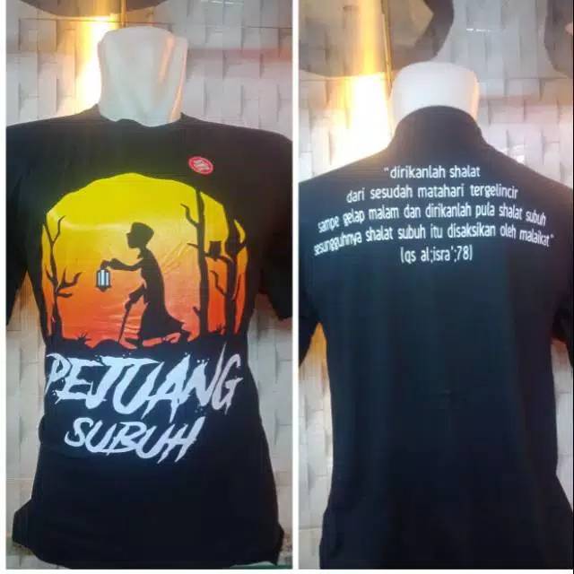 kaos distro pejuang subuh..