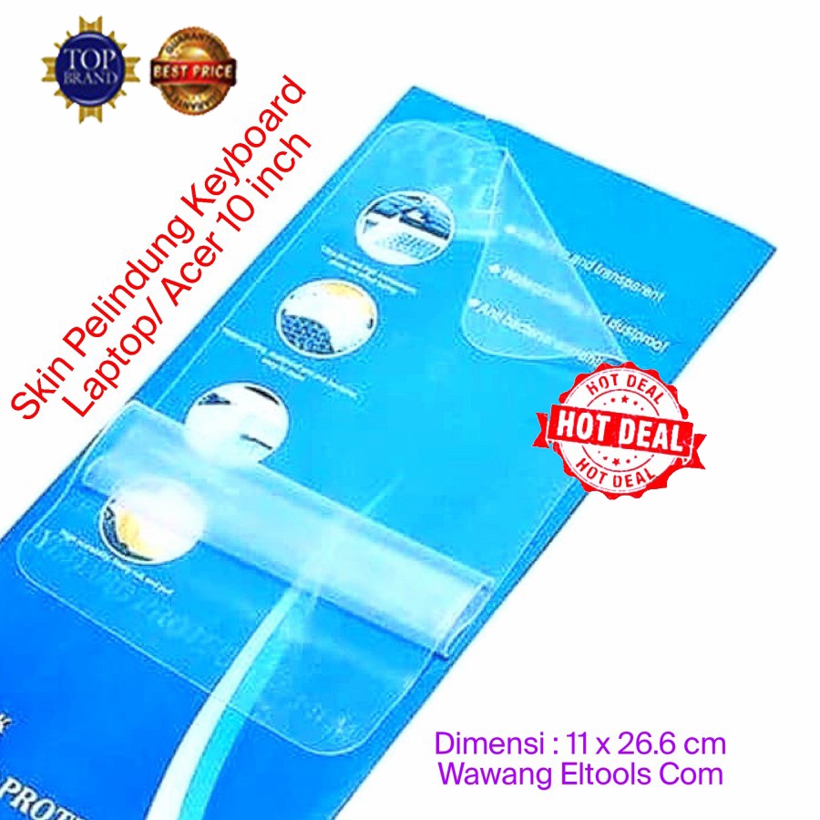 SKIN KEYBOARD /PELINDUNG KEYBOARD 10" NOTEBOOK/LAPTOP ASUZ/ACER/10Inch