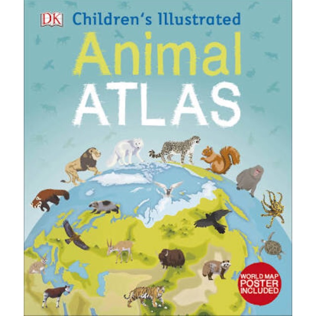 Trixie Edutoys - DK Children Illustrated Animal Atlas