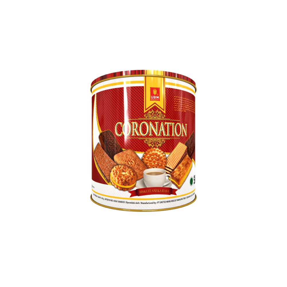 

UBM CORONATION BISCUITS 450GR/ Centralbandung