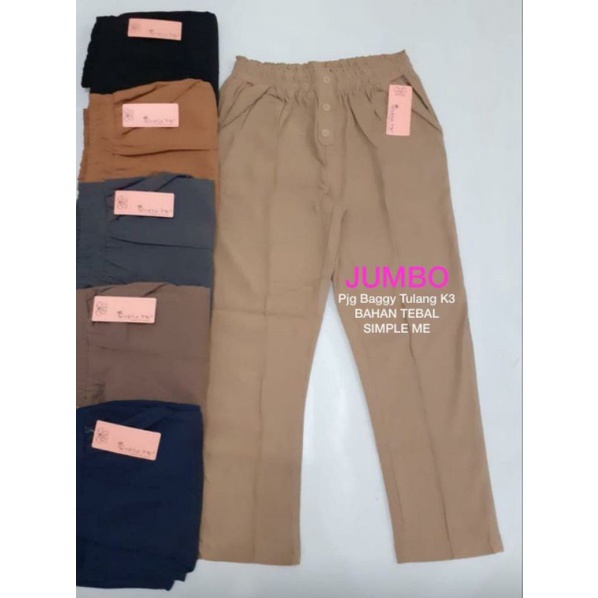 Celana Ottomen Stretch by Simple Me Size Jumbo