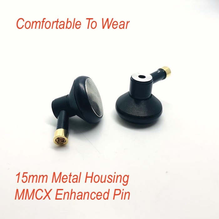 MAXI Superior MX03 Metal HiFi Earphone Bass Headset MMCX Detachable