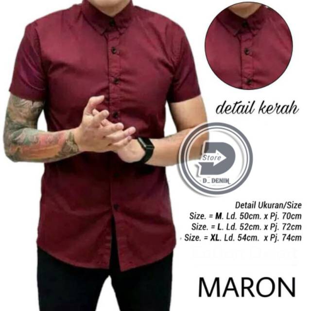 KEMEJA PRIA MENS POLOSAN LENGAN PANJANG COOLMAN PAKIAN PRIA CASUAL PAKAIAN DINAS PNS KERJA SIZE MLXL