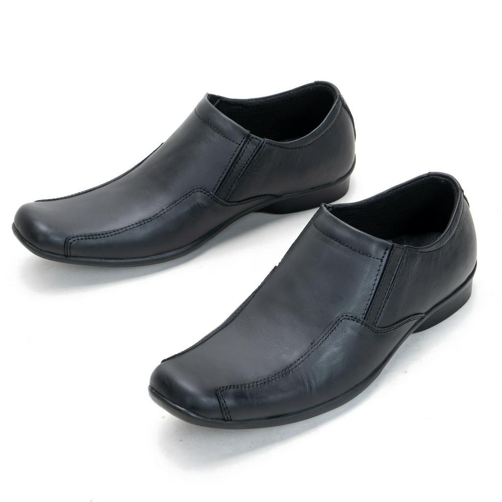 Sepatu Pantofel Pria Formal Kulit Asli Handmade Sepatu Kerja Kantor S4901