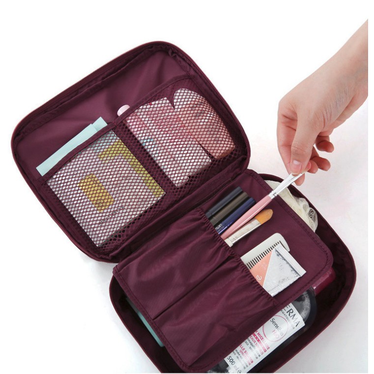 Adda Home - Tas Travel Organizer Kosmetik Perlengkapan Mandi - 21x16.5x7cm