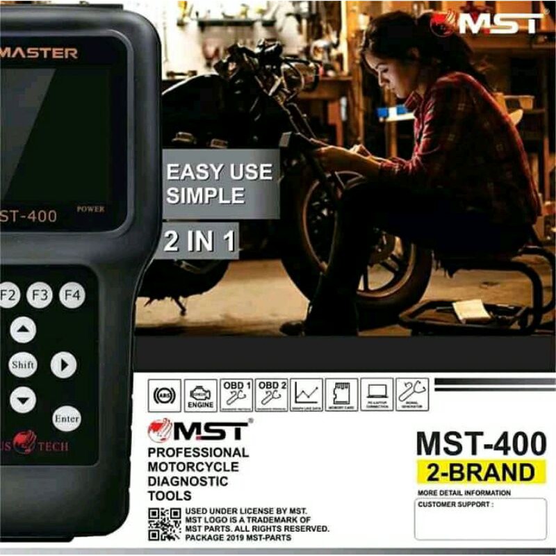 Mst 400p honda dan yamaha