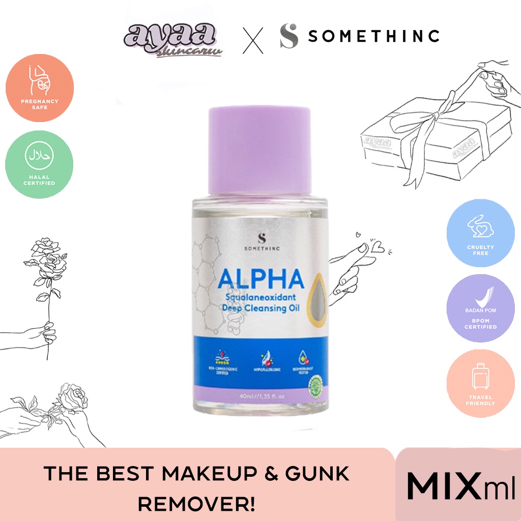 [OFFICIAL] SOMETHINC Alpha Squalaneoxidant Deep Cleansing Oil