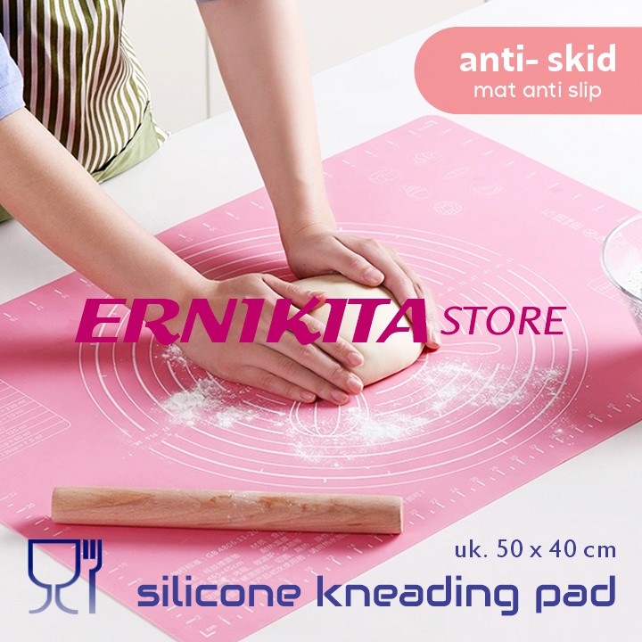 BAKING MAT ALAS ADONAN KUE SILICONE - Silikon Anti Lengket