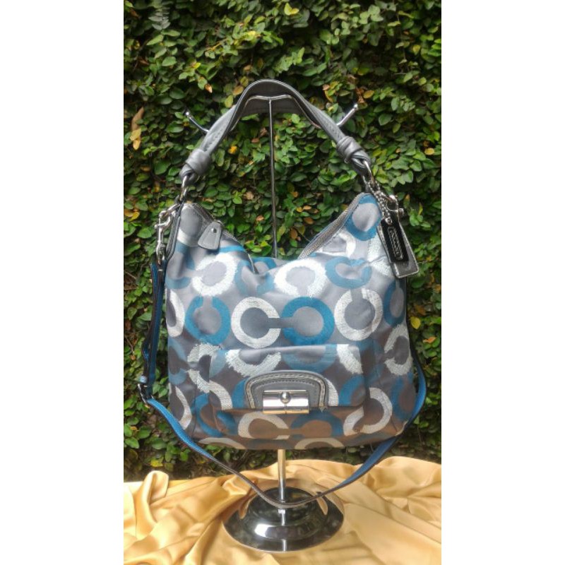 Tas Coach Kristin Embroidery Hobo Preloved