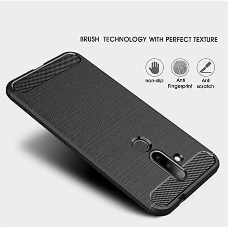 Softcase Slim Fit Carbon Nokia 8.1 - UA