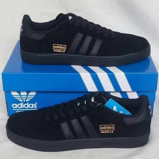 AdidasGazelle OG Neo Racer Lite Trail Black White 100% Bnwb Sepatu Hitam Putih Pria