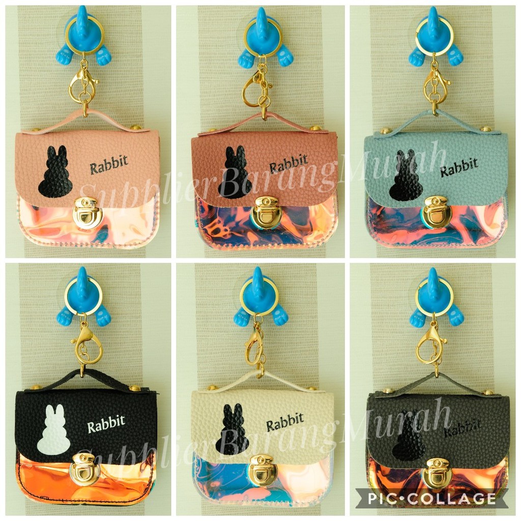 Gantungan Tas Kulit Cewek Selempang Rabbit FS0132