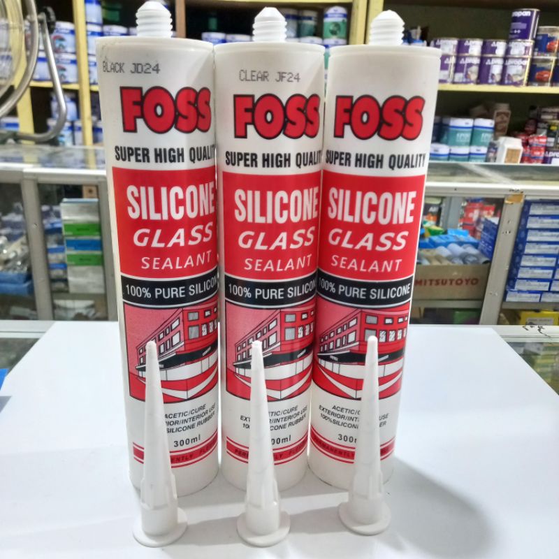 

Lem Kaca Silikon | Silicone Glass Sealant 300 ml