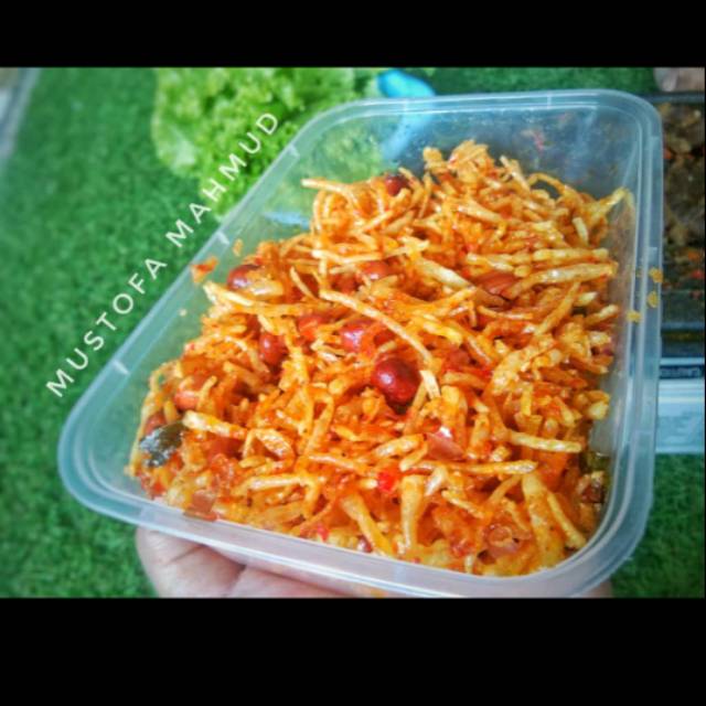 

Kentang mustofa teri kacang