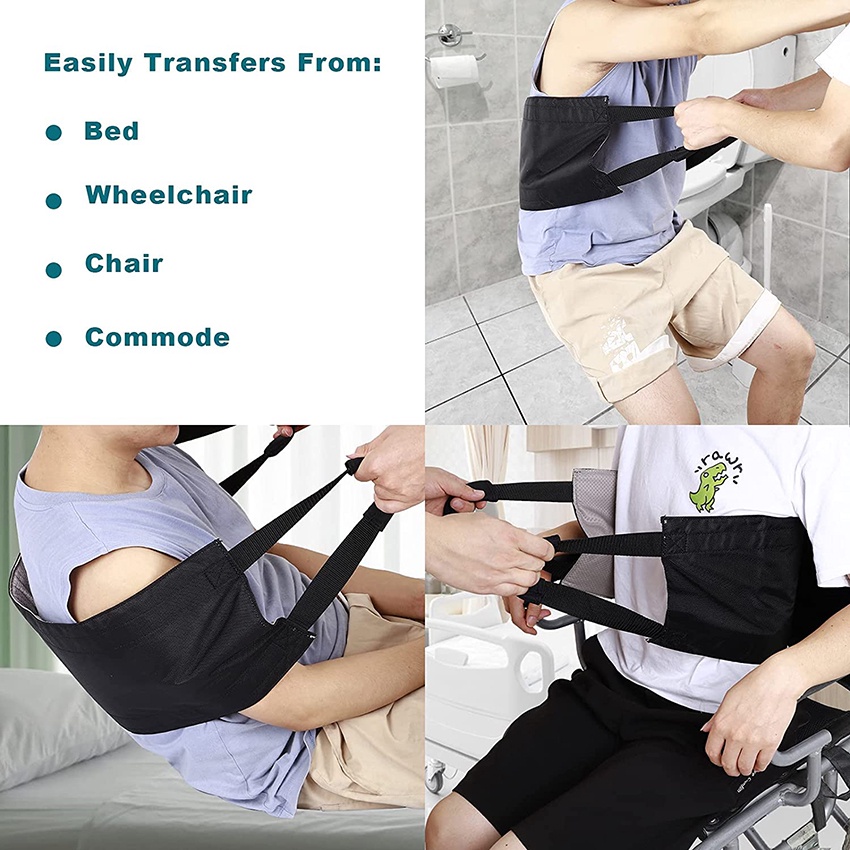 

WAGOMU - sos Transfer Pasien Sling Belt Kursi Roda Lansia pasien/alat bantu angkat transfer belt