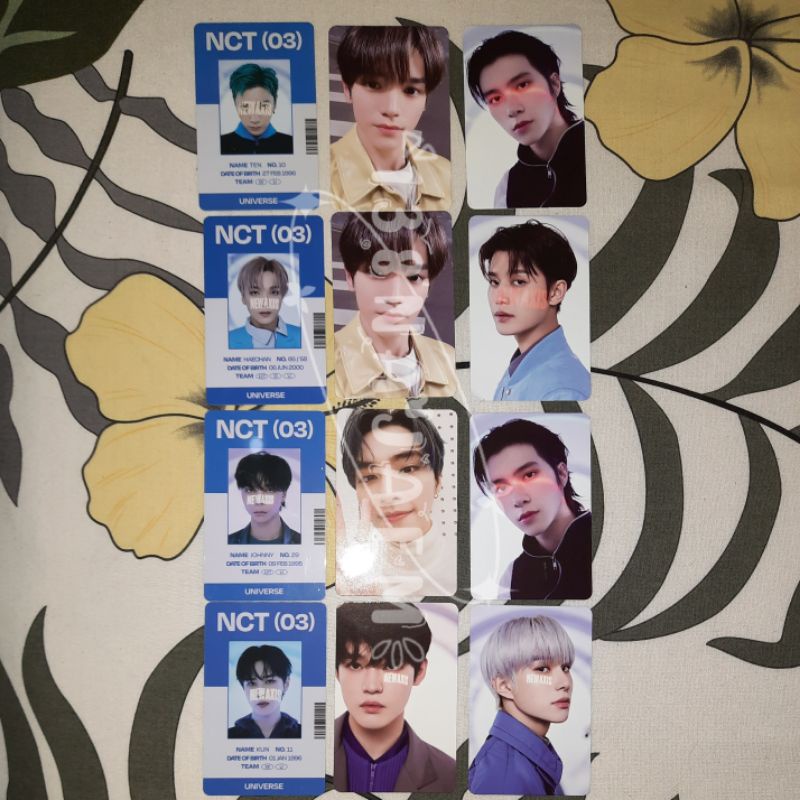 NCT 2021 ID CARD + PC SET UNIVERSE